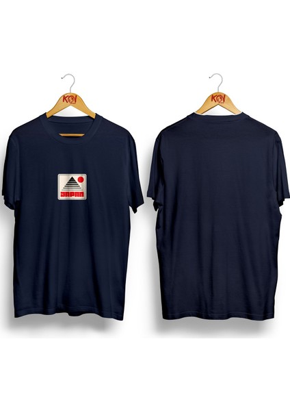 Japan / Erkek Lacivert Renk T-Shirt / %100 Pamuk Premium Quality / Regular Fit fiyatları