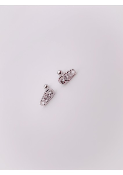 Cerrrahi Çelik Piercing ( Pirsing ) Tek Taşlı Çengelli Iğne Tragus Helix Piercing (1ADET) modelleri