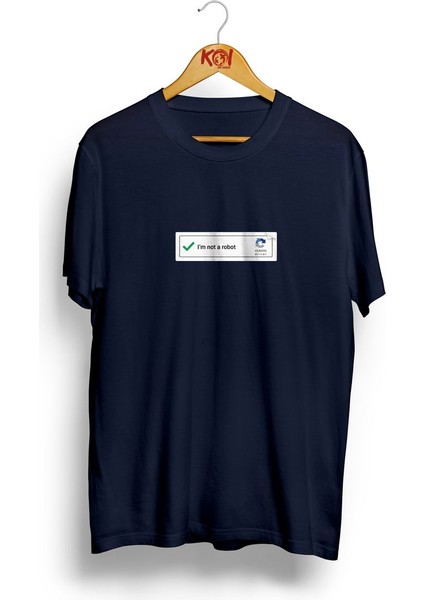 T-Shirt I'm Not Robot / %100 Pamuk Premium Quality / Regular Fit