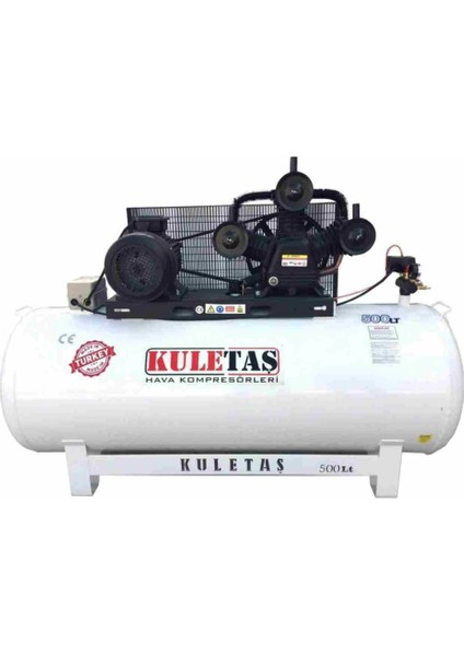 500 Lt Kompresör 10 Hp 380 V 12 Bar