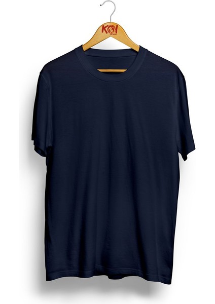 Basıc Düz / Erkek Lacivert Renk T-Shirt / %100 Pamuk Premium Quality / Regular Fit