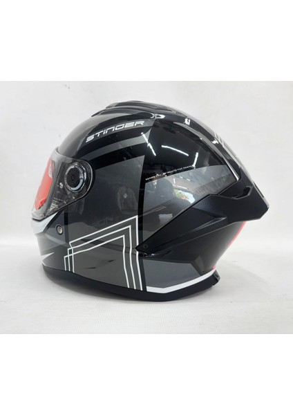 Stinger 2 Tron B12 Parlak Renk Şefaf Vizörlü V-28B fiyatları