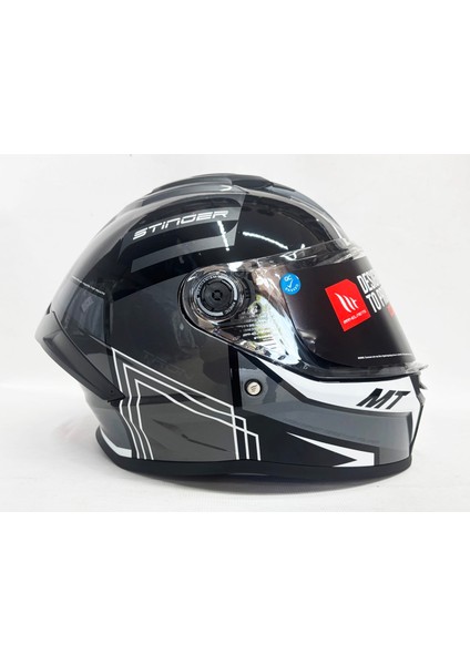 Stinger 2 Tron B12 Parlak Renk Şefaf Vizörlü V-28B indirimleri