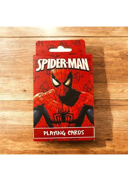 Spıderman Fotoğraflı Iskambil Kartı