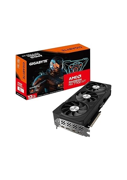 Radeon Rx 7700 Xt Gaming Oc 12GB Grafik Kartı - 12GB Gddr6 192-BIT, Windforce Soğutma Sist