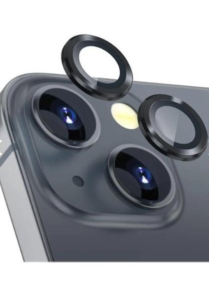 Iphone 14 / 14 Plus ve 15 / 15 Plus Uyumlu Kamera Lens Koruyucu