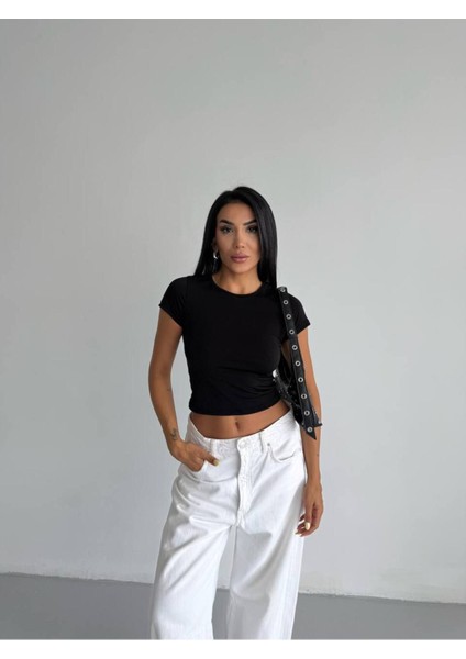 Kadın Crop Bluz modelleri