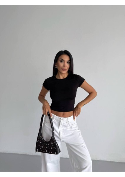Kadın Crop Bluz indirimleri