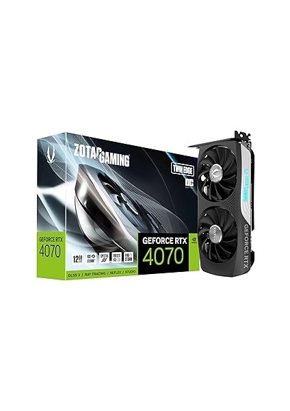Gaming Geforce Rtx 4070 Individual Edge Oc Gddr6 Dlss 3 12GB Gddr6 192-BIT 20 Gbps Pcie 4.0 C