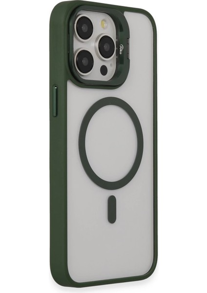 Iphone 14 Pro Kılıf Roblox Lens Magsafe Standlı Kapak - Koyu Yeşil Sptgl fiyatları