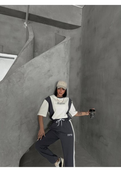 Unisex Oversize Eşofman Takımı - Pamuklu, Grafik Baskılı & Rahat fiyatları