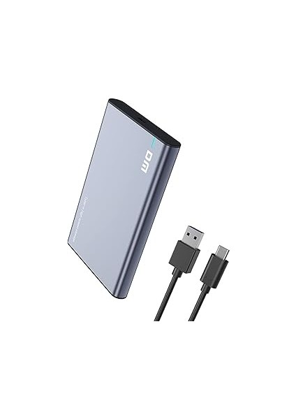 Dm HD002 2.5" Inch USB Type-C 3.0 Sata 3 Harici SSD Harddisk HDD Kutusu