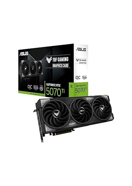 Tuf RTX5070TI, O16G, Gaming, Nvidia, Geforce Rtx 5070 Ti, 16GB Gddr7, 256BIT, Oc, 2xhdmi, 3xdp