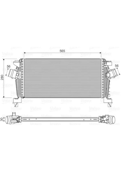 Turbo Radyatoru Opel Insıgnıa Opel Astra J Chevrolet Cruze
