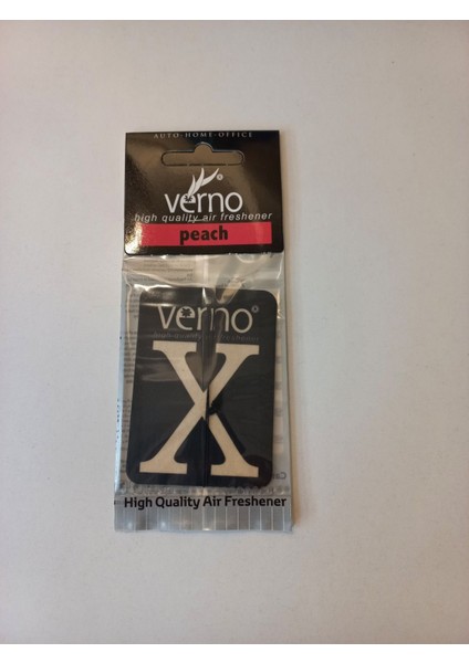 Verno x Tasarımlı Oto Dekoratif Koku Araba Kokusu (Şeftali)