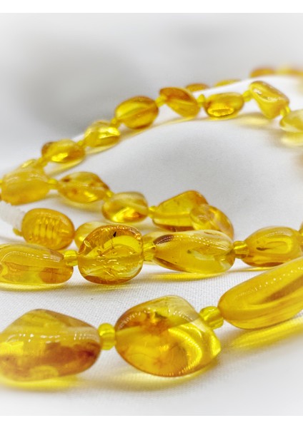 Karamel Kehribar Kolye fırsatları