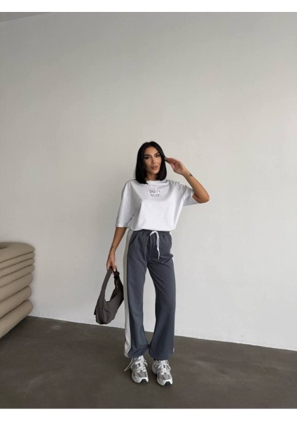 Oversize Unisex Eşofman Takımı - Dijital Baskılı, Pamuklu & Rahat