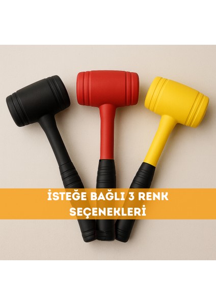 50LIK Kauçuk Tokmak Fayansçı Tokmağı Çadır Zemin Sabitleme Çelik Seramik Döşeme Tadilat Çekiçi fırsatları