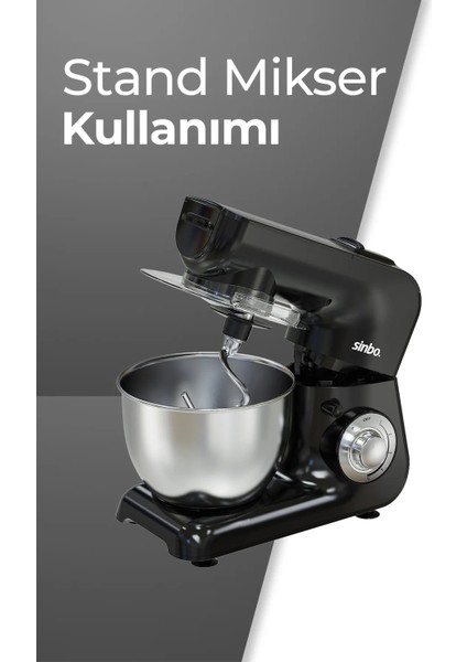 SMX-2775 Çok Amaçlı Mutfak Şefi ( Hamur - Kıyma - Blender Makinesi )