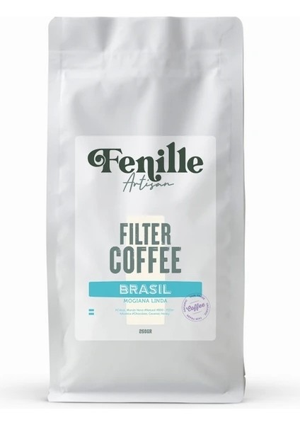 Yöresel Filtre Kahve Brezilya Mogiana Bella Giana 250 gr