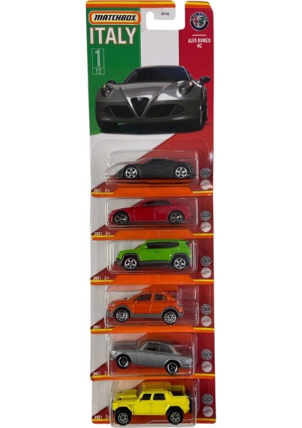 Collectors Italy 6'lı Set