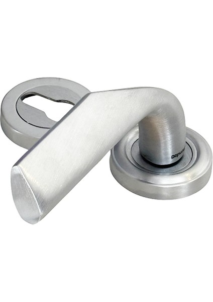 Söğüt Saten Krom Rozetli Pirinç Yale Çelik Kapı Kolu, Lüks, Paslanmaz, Şık ve Uzun Ömürlü 1 Takım fiyatları