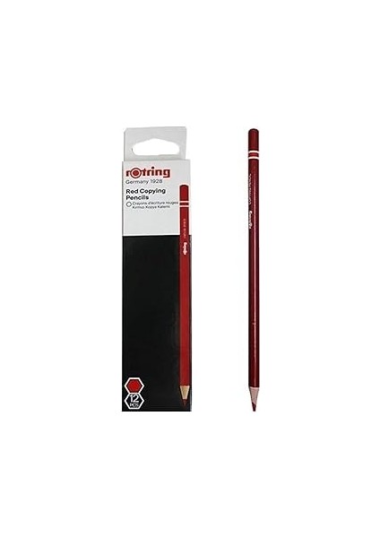 Rotring-Kırmızı Kopya Kalemi 1 Dz (12 Adet) 2090069