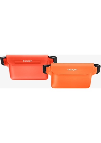Aqua Shield WaterProof iPX8 Sertifikalı Su Geçirmez Bel Çantası (2 Adet) A620 Sunset Orange - AMP06021 fırsatları
