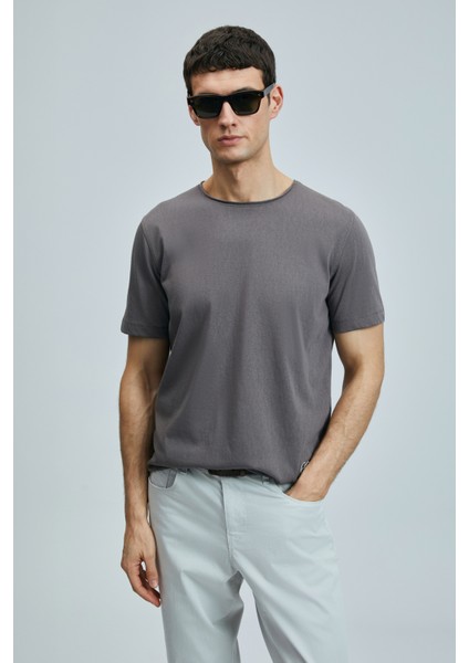 Junya Erkek Basic Tişört Siyah