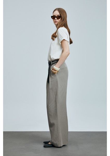 Amy Kadın Pamuklu T- Shırt Lacivert fırsatları