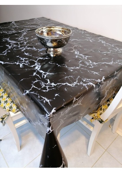 Elyaflı Pvc Muşamba - Desenli Silinebilir Masa Örtüsü