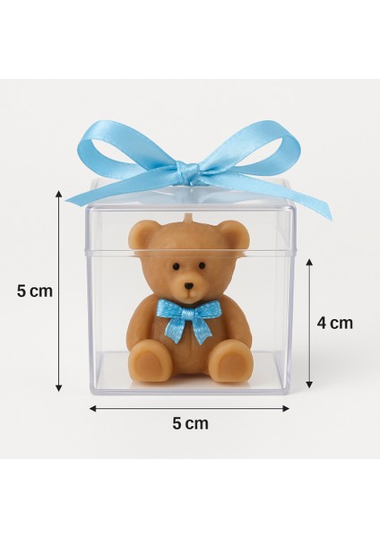 Hoş Geldin Bebek Ayıcık Mum Hediyelik – Erkek Bebek – Mavi Kurdele – Mevlid – Baby Shower – El Yapımı (10–30 Adet) modelleri