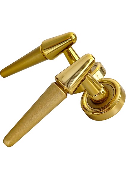 Onur Rozetli Altın Kaplamalı %100 Pirinç Yale Çelik Kapı Kolu, Lüks, Dayanıklı, Paslanmaz, 1 Takım fiyatları