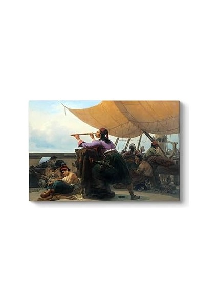 Tabloshop Niels Simonsen - Türk Denizci Kanvas Tablo 60 x 40