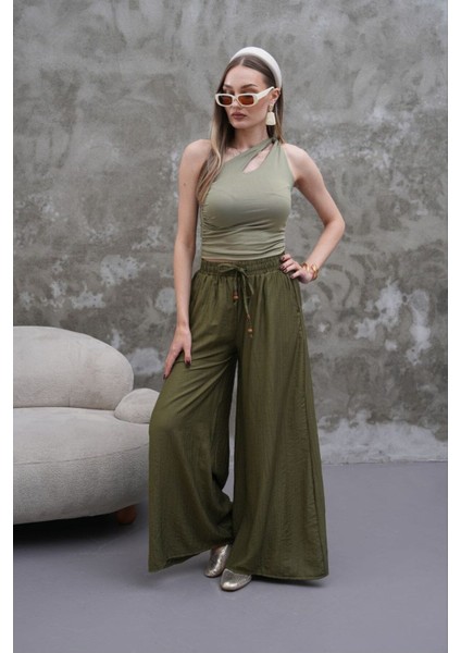 Kadın Modal Kumaş Etek Pantolon - Oversize & Geniş Paça modelleri