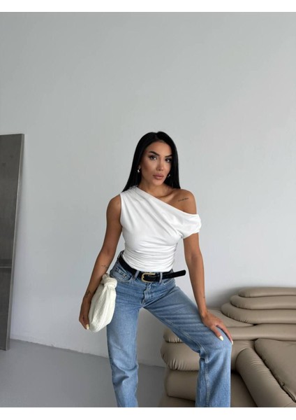 Kadın Düşük Omuz Crop Bluz fiyatları