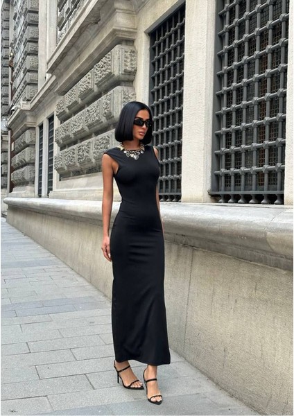 Kadın Sandy Vücudu Saran Elbise - Yırtmaç Detaylı & Slim Fit fiyatları