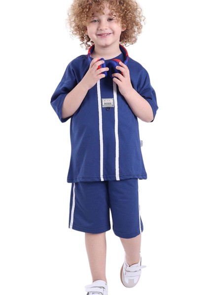 Erkek Çocuk Şortlu Takım %100 Coton