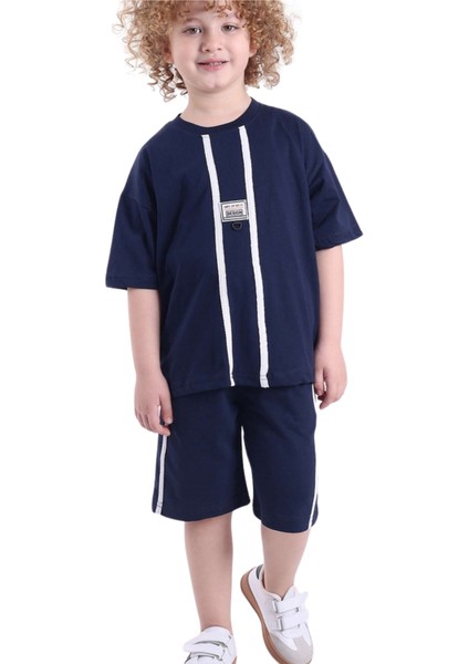Erkek Çocuk Şortlu Takım %100 Coton