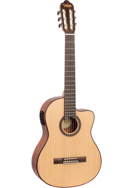 Elektro Klasik Gitar, Cutaway, 4/4, Naturel Mat fiyatları