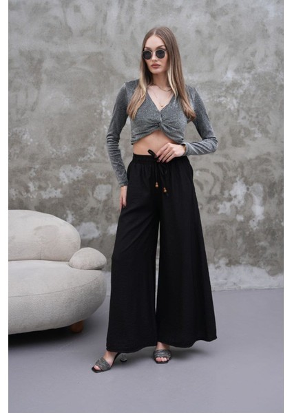 Kadın Modal Kumaş Etek Pantolon - Oversize & Geniş Paça fırsatları