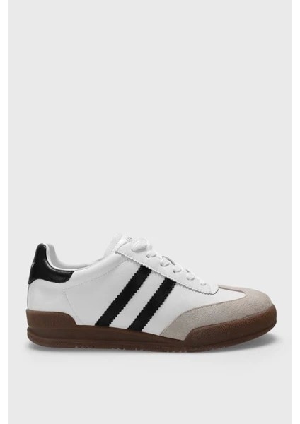 Lia Kadın Beyaz Deri Sneaker Ayakkabı 121230030