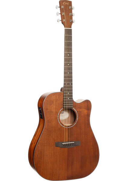 Elektro Akustik Gitar, Cutaway,open Pore, Masif