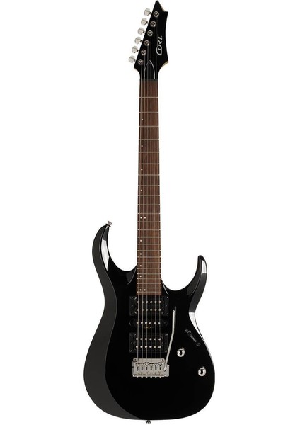 Elektro Gitar , Black , (H-H) Pseg-1f-1r