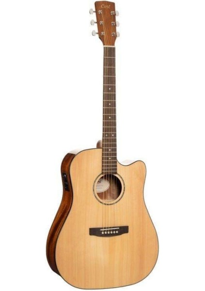 Elektro Akustik Gitar, Cutaway, Naturel, Masif modelleri