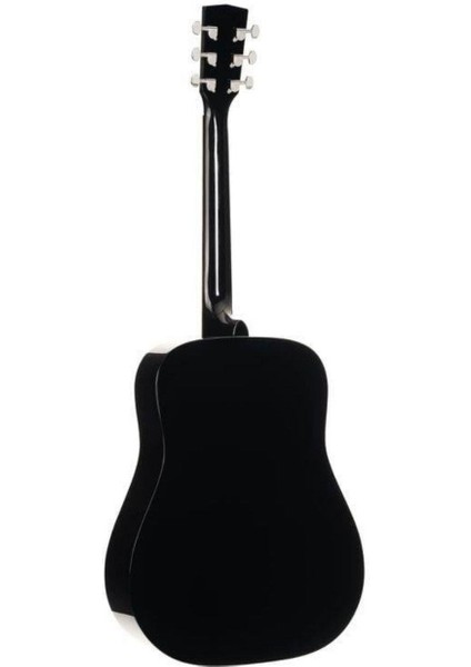 Akustik Gitar, Siyah, Masif Ladin Kapak fırsatları