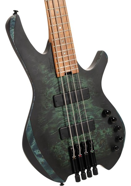 Bas Gitar, Headless, 4 Telli, Star Dust Green, modelleri