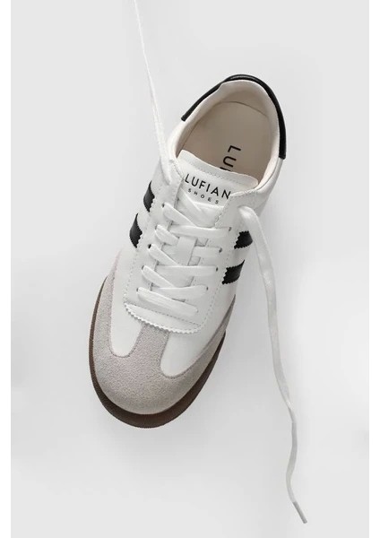 Lia Kadın Beyaz Deri Sneaker Ayakkabı 121230030 modelleri