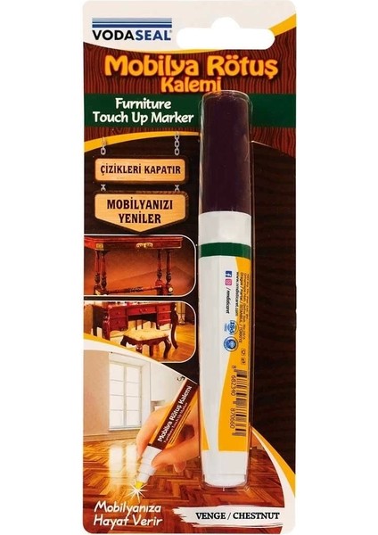 Vodaseal Mobilya Rötuş Kalemi Tekli Venge