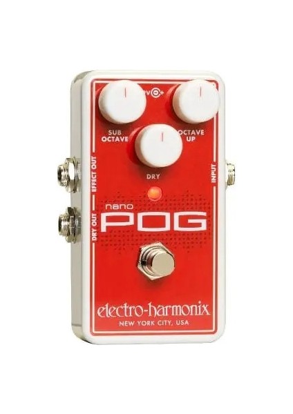 Electro Harmonix Nano Pog Polyphonic Octave Generator Pedal